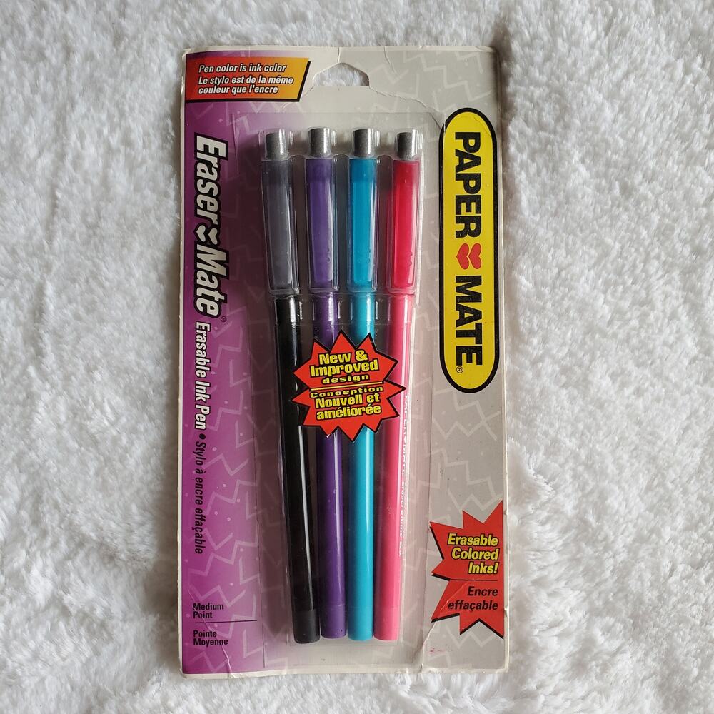 Paper Mate Erasable Ink Pen Read Description